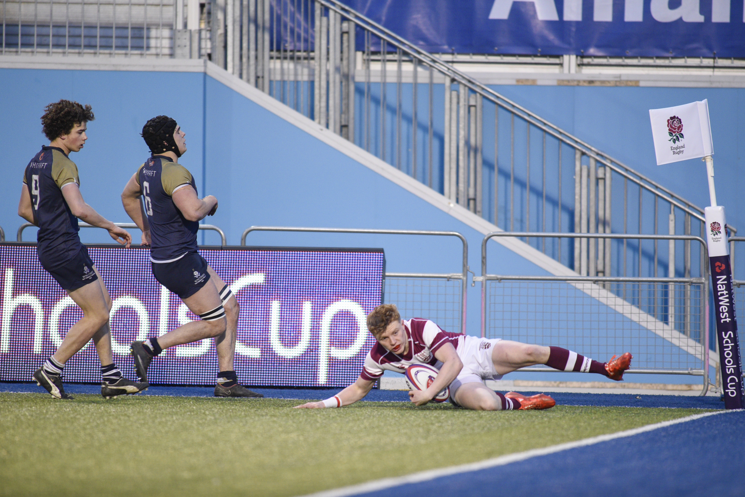 NatWest Schools Cup Semi Final (won 50-24): Bromsgrove v Whitgift, 27th February 2016